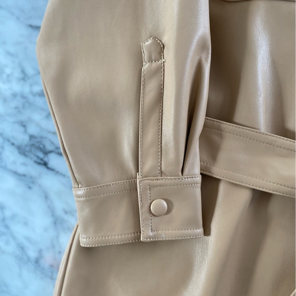 Vero Moda Vegan Leather Jacket - Picture 8 of 10